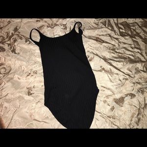 Ribbed body suit